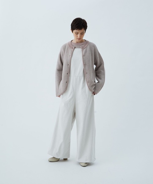 conges payes ADIEU TRISTESSE(コンジェ ペイエ アデュートリステス)の「【店舗限定】コーデュロイサロペット(サロペット/オーバーオール・レディース・ライトカーキ/キナリ・38)」の3枚目の写真