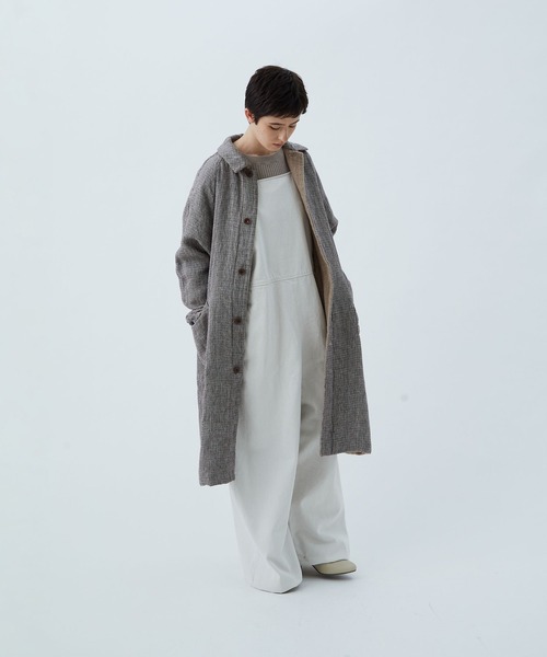 conges payes ADIEU TRISTESSE(コンジェ ペイエ アデュートリステス)の「【店舗限定】コーデュロイサロペット(サロペット/オーバーオール・レディース・ライトカーキ/キナリ・38)」の11枚目の写真