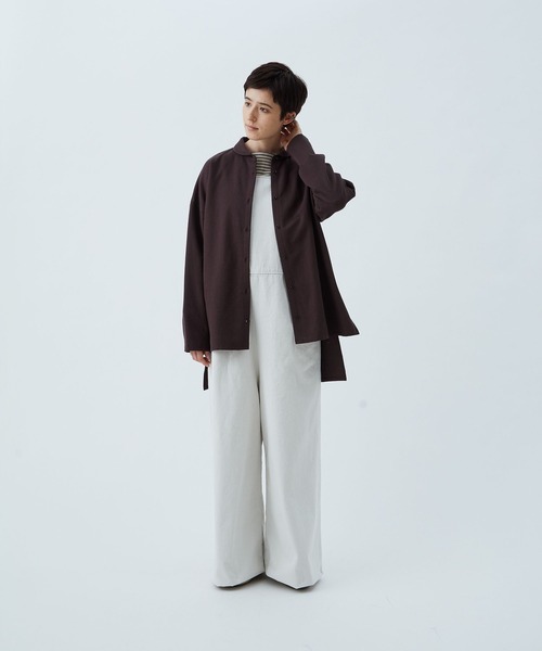 conges payes ADIEU TRISTESSE(コンジェ ペイエ アデュートリステス)の「【店舗限定】コーデュロイサロペット(サロペット/オーバーオール・レディース・ライトカーキ/キナリ・38)」の15枚目の写真