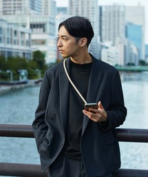 KASHIYAMA | ＜ウォッシャブル＞TECH-POLYESTER オックスフォードストレッチ4Bジャケット(テーラードジャケット)