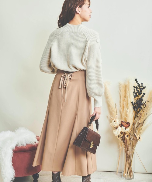 NOELA（ノエラ）の「ハイウエストマーメイドスカート（スカート・レディース・ブルー/ピンク/ブラウン/ベージュ・S/M）」の20枚目の写真