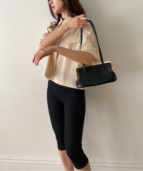 Didot.showroom（ディドット ショールーム）の「long biker shorts（レギンス/スパッツ・レディース・ブラック/ライトグレー・FREE）」の22枚目の写真