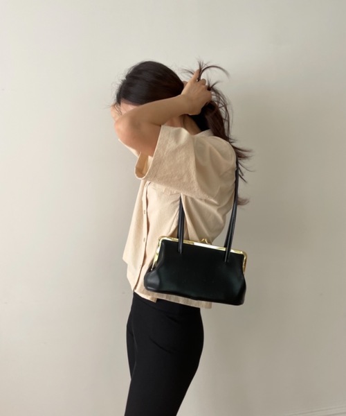 Didot.showroom（ディドット ショールーム）の「long biker shorts（レギンス/スパッツ・レディース・ブラック/ライトグレー・FREE）」の15枚目の写真