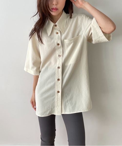 Didot.showroom（ディドット ショールーム）の「long biker shorts（レギンス/スパッツ・レディース・ブラック/ライトグレー・FREE）」の19枚目の写真