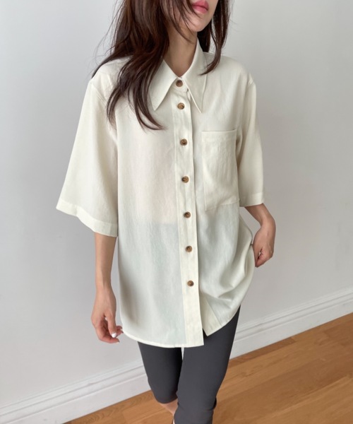 Didot.showroom（ディドット ショールーム）の「long biker shorts（レギンス/スパッツ・レディース・ブラック/ライトグレー・FREE）」の16枚目の写真