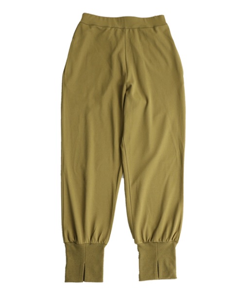 antiqua(アンティカ)の「裾リブストレッチパンツ(その他パンツ・レディース・ブラック/カーキ/ダークカーキ/ダークグレー・M/L)」の6枚目の写真