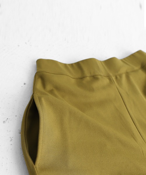 antiqua(アンティカ)の「裾リブストレッチパンツ(その他パンツ・レディース・ブラック/カーキ/ダークカーキ/ダークグレー・M/L)」の10枚目の写真