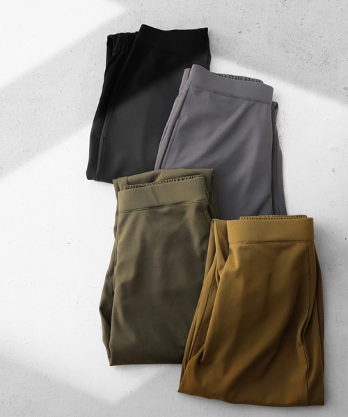 antiqua(アンティカ)の「裾リブストレッチパンツ(その他パンツ・レディース・ブラック/カーキ/ダークカーキ/ダークグレー・M/L)」の13枚目の写真