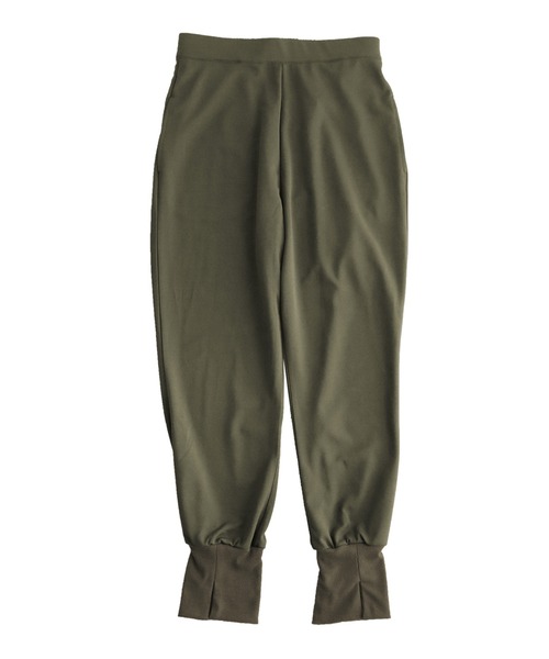 antiqua(アンティカ)の「裾リブストレッチパンツ(その他パンツ・レディース・ブラック/カーキ/ダークカーキ/ダークグレー・M/L)」の15枚目の写真