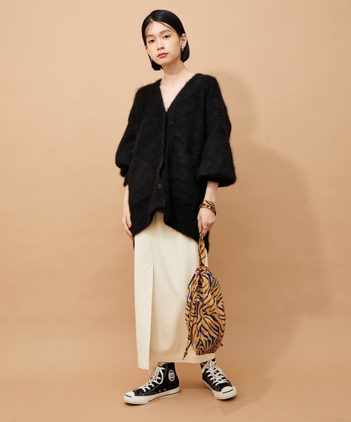 ADAM ET ROPE'（アダムエロペ）の「モヘヤカーディガン（カーディガン