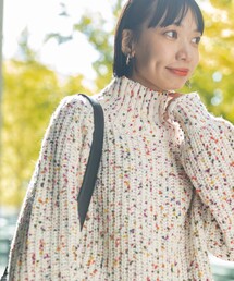 BEAMS HEART | BEAMS HEART / カラーネップニット(ニット/セーター)