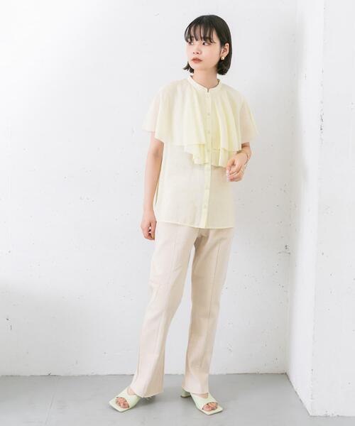 KBF(ケイビーエフ)の「BACKスリットストレートデニム(デニムパンツ・レディース・グレー/ブルー/ナチュラル/ブラック・34/36/38)」の17枚目の写真