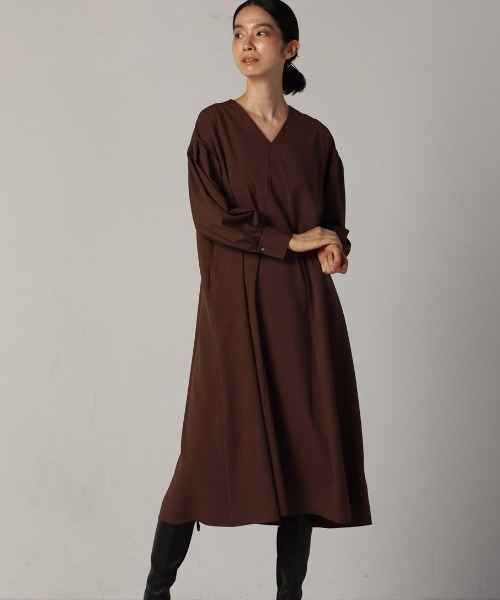 セール ボリュームマキシ丈ワンピース 洗濯機で洗える ワンピース Lautreamont ロートレアモン のファッション通販 Zozotown