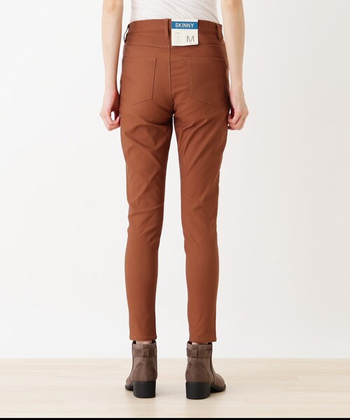 SHOO・LA・RUE（シューラルー）の「◆【S-LL/股下短め】ストレッチ裏起毛スキニーパンツ（その他パンツ・レディース・オリーブ/ベージュ/レンガ/ブラック・02/01/04/03）」の7枚目の写真