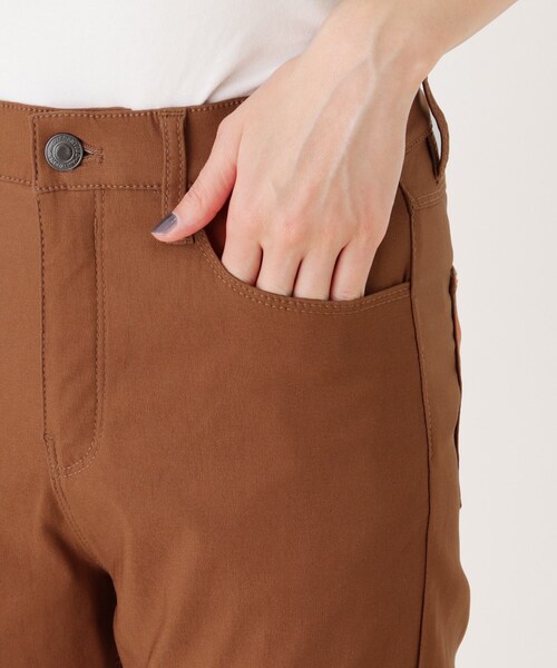 SHOO・LA・RUE（シューラルー）の「◆【S-LL/股下短め】ストレッチ裏起毛スキニーパンツ（その他パンツ・レディース・オリーブ/ベージュ/レンガ/ブラック・02/01/04/03）」の8枚目の写真