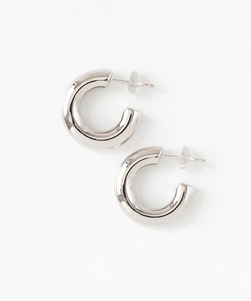セール Rock Cycro Sv925 パイプフープピアス M ピアス 両耳用 アクセサリー Juicy ピアス 両耳用 Rock ジューシーロック のファッション 買い割の
