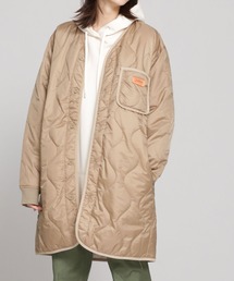 UNIVERSAL OVERALL | UNIVERSAL OVERALL/キルトロングコート(ノーカラーコート)
