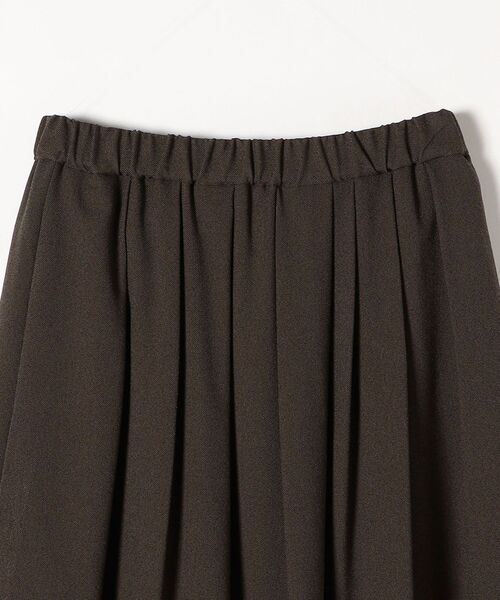 SHIPS any(シップス エニィ)の「SHIPS any:〈ウォッシャブル〉ウール ライク ランダム タック スカート◇(スカート・レディース・チャコールグレー/ブラウン/ピンク・38/36)」の7枚目の写真