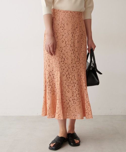 FREE'S MART（フリーズマート）の「【Sシリーズ対応】◇三角マチレースマーメイドスカート（スカート・レディース・パープル/ブラック/ホワイト/オレンジ/ライトグリーン・SMALL/MEDIUM/X-SMALL）」の5枚目の写真