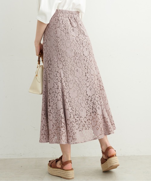 FREE'S MART（フリーズマート）の「【Sシリーズ対応】◇三角マチレースマーメイドスカート（スカート・レディース・パープル/ブラック/ホワイト/オレンジ/ライトグリーン・SMALL/MEDIUM/X-SMALL）」の8枚目の写真