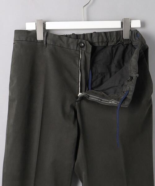 INCOTEX(インコテックス)の「<INCOTEX(インコテックス)> ポリウレタン/コットン ツイル ハーフギャザー パンツ(その他パンツ・メンズ・オフホワイト/オリーブ・50/52/44/46/48)」の12枚目の写真