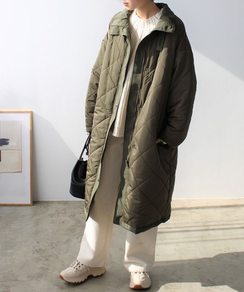 GeeRA（ジーラ）の「リバーシブルモッズコート（モッズコート・レディース・ブラック/カーキブラウン・MEDIUM）」の11枚目の写真