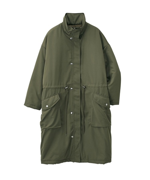 GeeRA（ジーラ）の「リバーシブルモッズコート（モッズコート・レディース・ブラック/カーキブラウン・MEDIUM）」の13枚目の写真