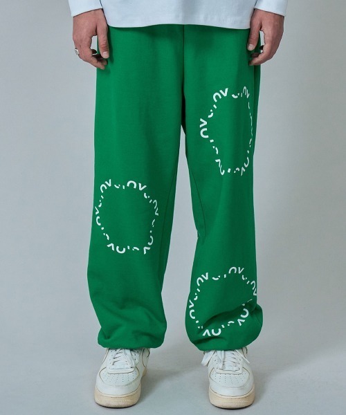 OY（オーワイ）の「『OY/オーワイ』ROUND LOGO JOGGER PANTS/ラウンドロゴジョガーパンツ（その他パンツ・メンズ・ホワイト/ブラック/グレー/グリーン・FREE）」の4枚目の写真