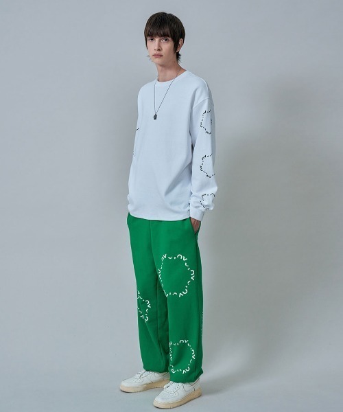 OY（オーワイ）の「『OY/オーワイ』ROUND LOGO JOGGER PANTS/ラウンドロゴジョガーパンツ（その他パンツ・メンズ・ホワイト/ブラック/グレー/グリーン・FREE）」の21枚目の写真