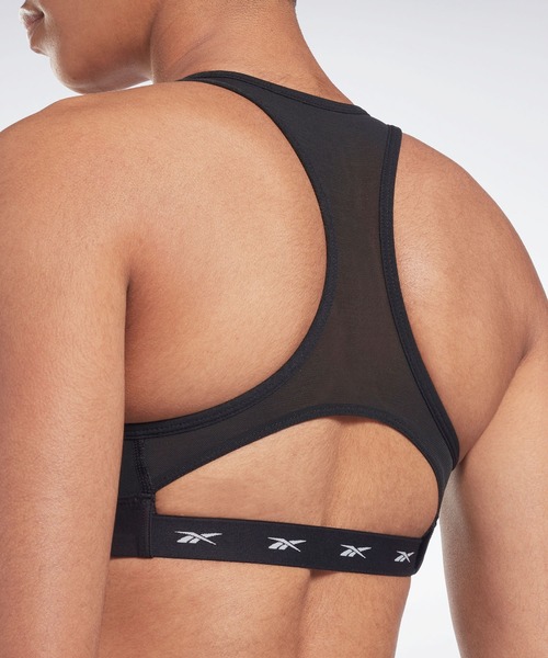 Reebok（リーボック）の「 ラックス ベクター レーサー スポーツブラ / LUX VECTOR RACER SPORTS BRA（スポーツブラ・レディース・ブラック/パープル/ライトパープル/ライトイエロー/ネイビー/オレンジ/チェリーピンク/ベビーピンク/マルーン/インディゴブルー/ピンク/ブルーグレー/ストーン・SMALL/MEDIUM/LARGE/X-LARGE/X-SMALL）」の16枚目の写真