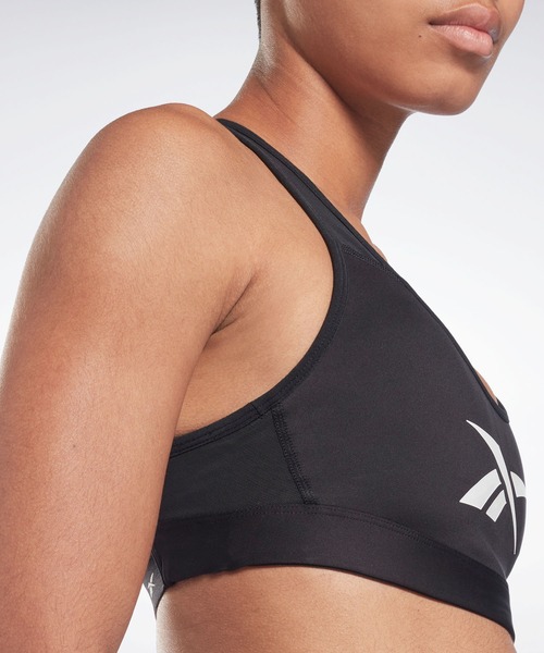 Reebok（リーボック）の「 ラックス ベクター レーサー スポーツブラ / LUX VECTOR RACER SPORTS BRA（スポーツブラ・レディース・ブラック/パープル/ライトパープル/ライトイエロー/ネイビー/オレンジ/チェリーピンク/ベビーピンク/マルーン/インディゴブルー/ピンク/ブルーグレー/ストーン・SMALL/MEDIUM/LARGE/X-LARGE/X-SMALL）」の17枚目の写真