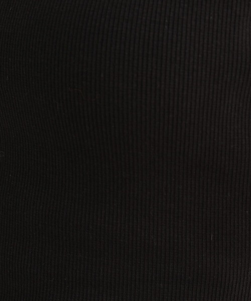 BABYLONE（バビロン）の「BABYLONE / リブショートキャミソール【パット付き】（キャミソール・レディース・ベージュ/モカ/ブラック・フリー）」の9枚目の写真