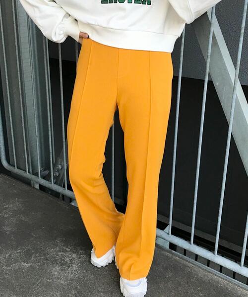 INGNI（イング）の「センターシーム／パンツA（その他パンツ・レディース・イエロー/ブラック/オレンジ/レッド/ピンク/グリーン/ブルー/グリーン系・FREE）」の5枚目の写真