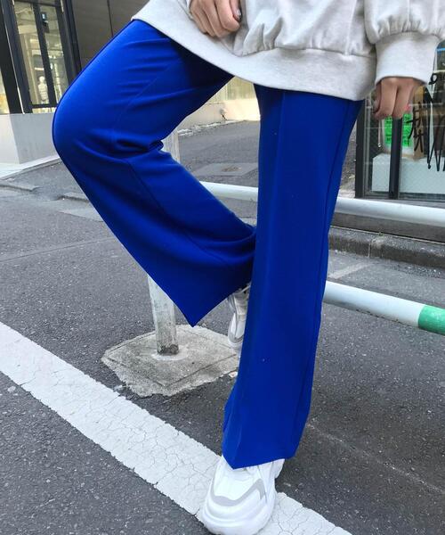 INGNI（イング）の「センターシーム／パンツA（その他パンツ・レディース・イエロー/ブラック/オレンジ/レッド/ピンク/グリーン/ブルー/グリーン系・FREE）」の4枚目の写真