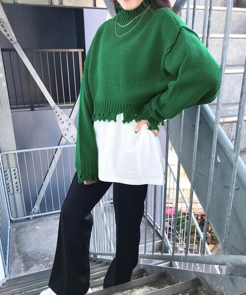 INGNI（イング）の「センターシーム／パンツA（その他パンツ・レディース・イエロー/ブラック/オレンジ/レッド/ピンク/グリーン/ブルー/グリーン系・FREE）」の11枚目の写真