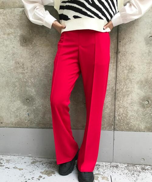 INGNI（イング）の「センターシーム／パンツA（その他パンツ・レディース・イエロー/ブラック/オレンジ/レッド/ピンク/グリーン/ブルー/グリーン系・FREE）」の22枚目の写真