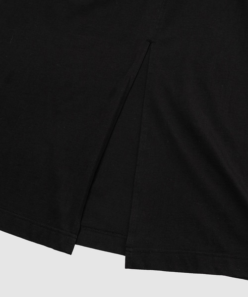 sawa takai(サワ タカイ)の「SCARF TANK DRESS(ワンピース・レディース・ブラック/パープル・S)」の6枚目の写真