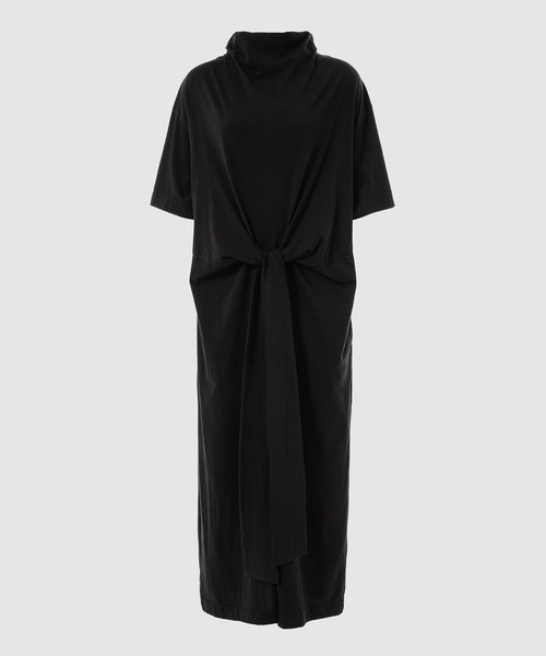 sawa takai(サワ タカイ)の「SCARF TANK DRESS(ワンピース・レディース・ブラック/パープル・S)」の3枚目の写真