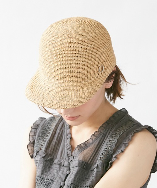 Chapeau d´ O MixRaffia Crochet Cap