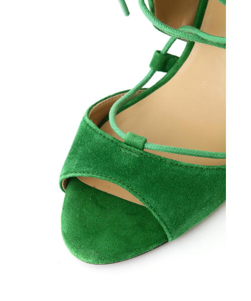 JILL STUART（ジルスチュアート）の「◆メリンダレースアップブーツ（サンダル・レディース・グリーン/ベージュ・23.5cm/24.0cm/23.0cm）」の20枚目の写真