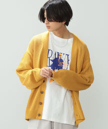 BeAMS DOT | 【WEB限定】BeAMS DOT / メッシュカーディガン(ニット/セーター)