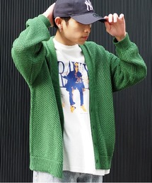BeAMS DOT | 【WEB限定】BeAMS DOT / メッシュカーディガン(ニット/セーター)