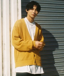 BeAMS DOT | 【WEB限定】BeAMS DOT / メッシュカーディガン(ニット/セーター)