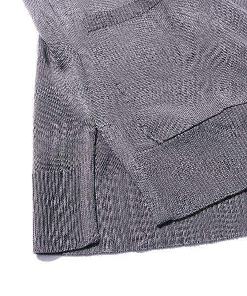 ROOPTOKYO(ループトウキョウ)の「KNITロングカーディガン Vネックロングカラーカーディガン(カーディガン/ボレロ・メンズ・グリーン/アイボリー/サックスブルー/チャコール・XL/M/L)」の12枚目の写真