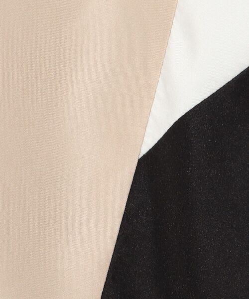 Cutie Blonde（キューティーブロンド）の「◆【S-L】コーデのアクセントに！カラー配色ブルゾン（ブルゾン・レディース・ブルー系4/ベージュ系4/ピンク系9/ネイビー系4・01/02/03）」の15枚目の写真