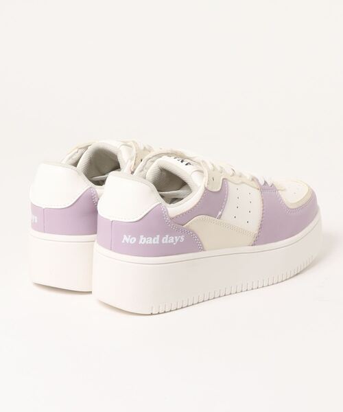 ANAP GｉRL（アナップガール）の「厚底スニーカー（スニーカー・キッズ・ラベンダー/ホワイト・S/M/L）」の3枚目の写真