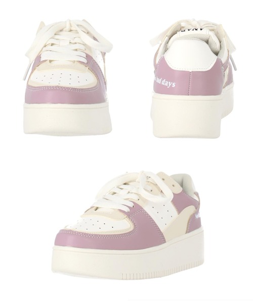 ANAP GｉRL（アナップガール）の「厚底スニーカー（スニーカー・キッズ・ラベンダー/ホワイト・S/M/L）」の12枚目の写真