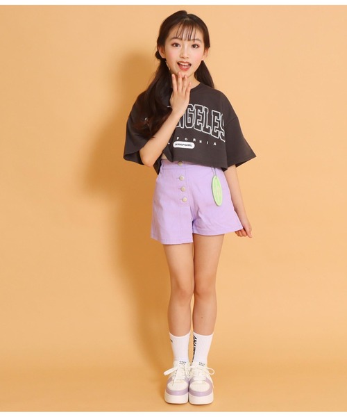 ANAP GｉRL（アナップガール）の「厚底スニーカー（スニーカー・キッズ・ラベンダー/ホワイト・S/M/L）」の7枚目の写真