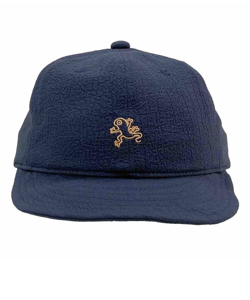 Basiquenti（ベーシックエンティ）の「【Basiquenti】Seersucker Yuru Animal Ball Cap BATT-21752（キャップ・メンズ・ネイビー/ブラック/サックスブルー/アイボリー・FREE）」の3枚目の写真