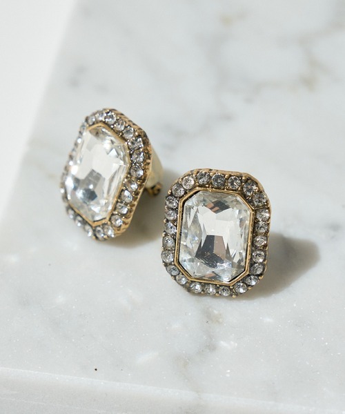 クリアビジューイヤリング イヤリング Anayi アナイ のファッション通販 Zozotown